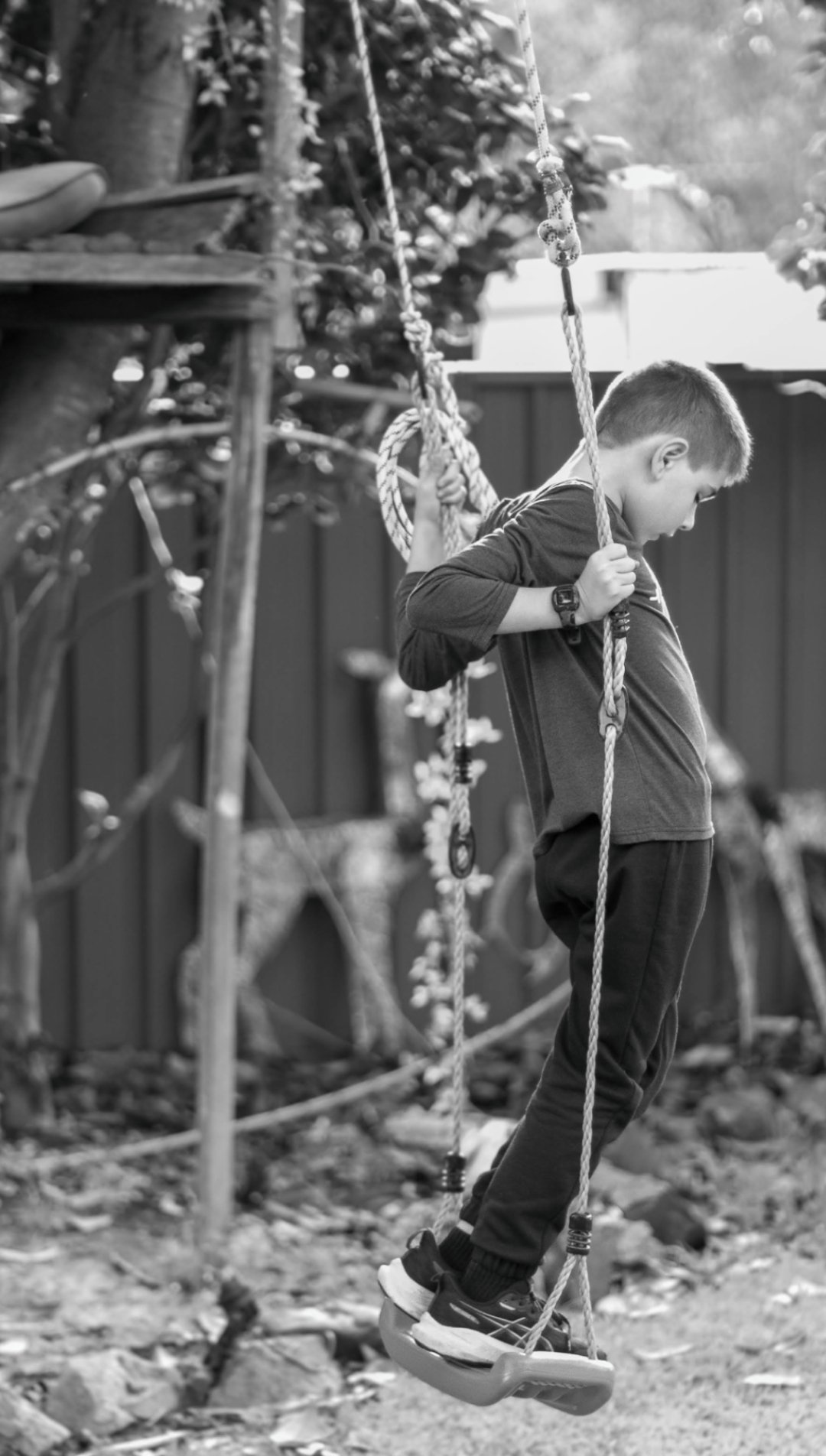 Documentary family photography, Perth, black and white